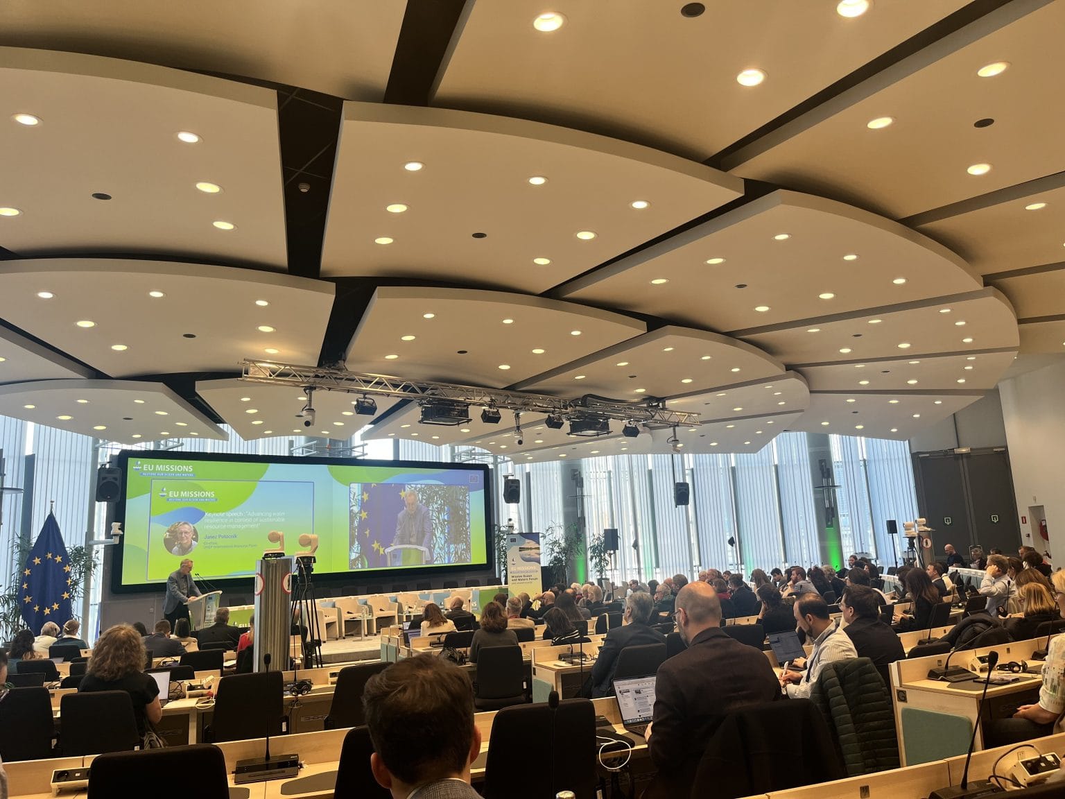 Room with presenters EU Ocean Days 2026.
