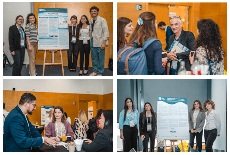 collage from the networking sessions